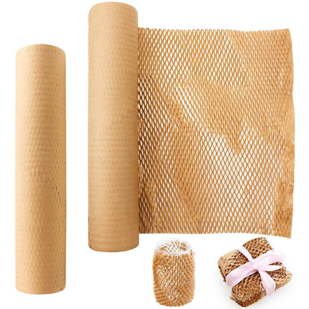 Recycled Cushion Wrap Roll Honeycomb Packing Paper Moisture-proof