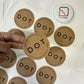 Kraft Paper Stickers (No white ink)