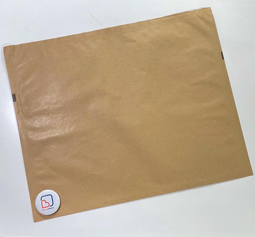 17 x 21 inch 100 GSM Waterproof Paper Courier bags Brown