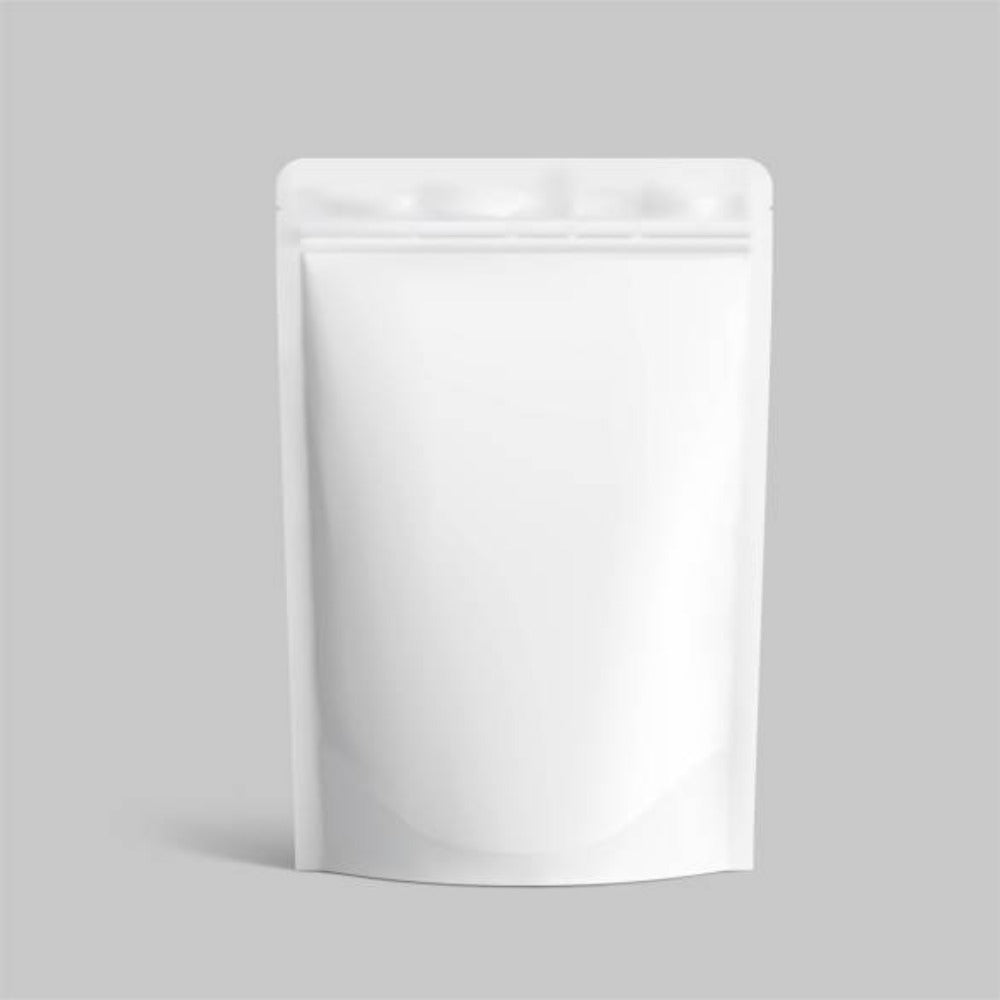 6 x 9 inch White Matte Standup Pouch