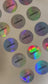 Holographic Stickers (Pack of 100)