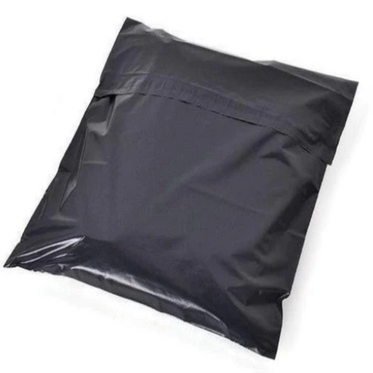 9 x 13 inch Tamper Proof bags Black (pack of 100)